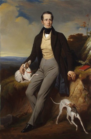 Alphonse de Lamartine ca 1839 by Henri Decaisne (1799-1852)  Musee de Macon